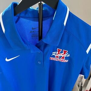 Nike Royal Blue Volleyball Polo